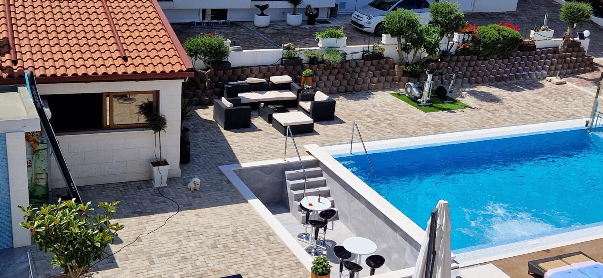 Apartments Silva With A View Of Sea Trogir Zimmer foto